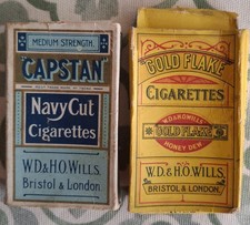 Old Cigarette Boxes