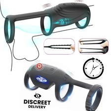 Men Penis Cock Ring Vibrator