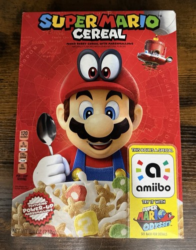 Kellogg super mario - mario, cereal