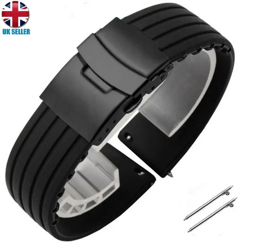 Silicone rubber sport watch - silicone,