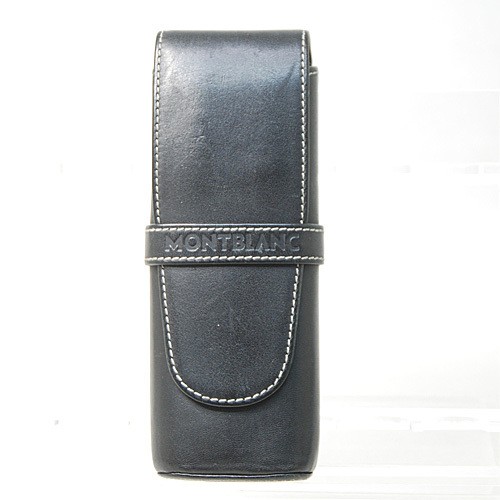 Montblanc calf leather pen - montblanc,