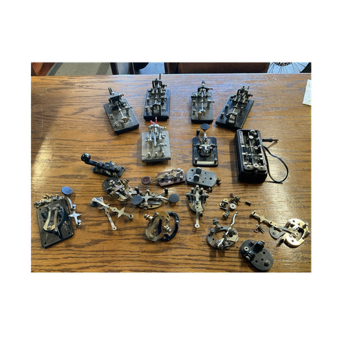 Vintage morse code - vintage, keyers