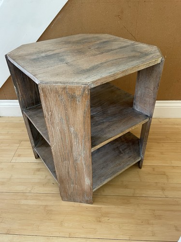 Heals oak book table - ‘heals’,