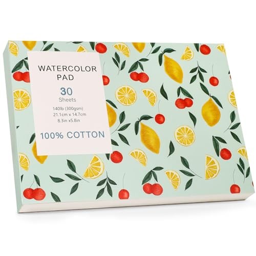 Watercolour paper pad 300gsm - paper,