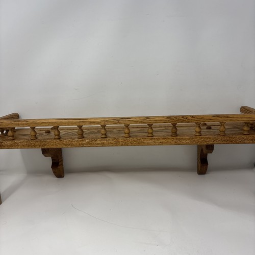 Vintage oak wall - wall, 24"