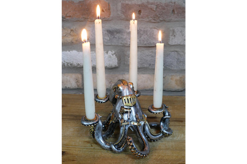 Octopus candle holder stand - octopus, 4