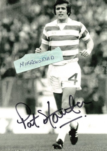 Celtic pat stanton - stanton, signed
