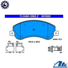 BRAKE PAD SET DISC BRAKE