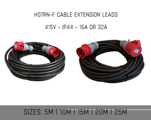 Phase h07rn cable 16a 32a - 3, 16a-32a