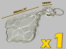 Cut Glass Crystals Chandelier Droplets Wedding Drops Beads Light Spare Parts New