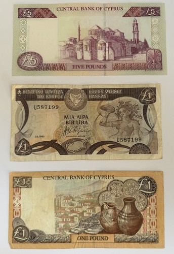Cyprus banknotes 2003 - 2003, +