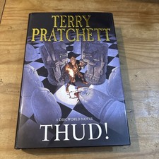 BOOK-Thud! (Discworld Novels),Sir Terry Pratchett signed 1st HB  
