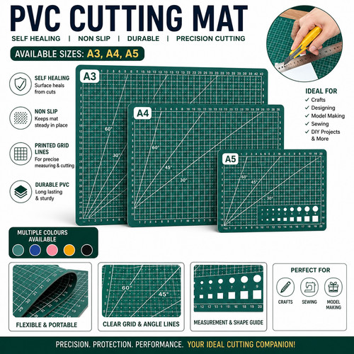 Self healing pvc - a3, a4
