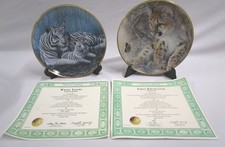 Franklin Mint White Tigers