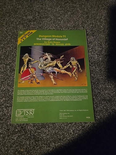 The village hommlet - hommlet., ad&d