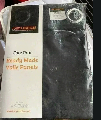 Pair voile eyelet - pair, curtains