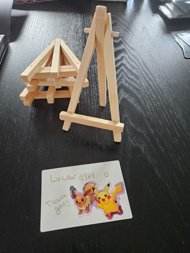 Wood mini easel - 5,