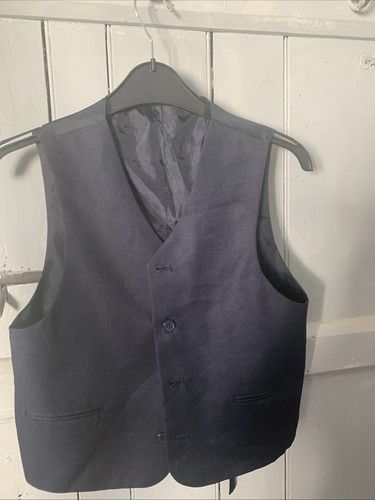 Boy blue waistcoat age - boy’s,