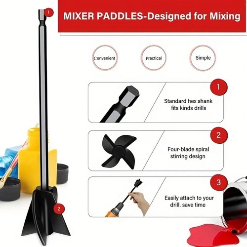 2pc paint mixer for - 1-2pc,