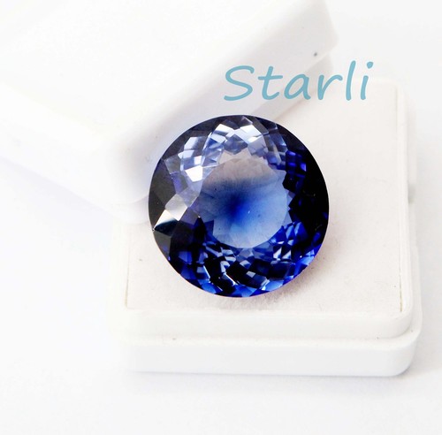 Natural tanzanite round - tanzanite,