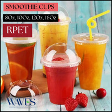 Disposable Smoothie Cups Dome