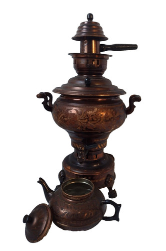 Samovar turkish handcrafted - turkish,