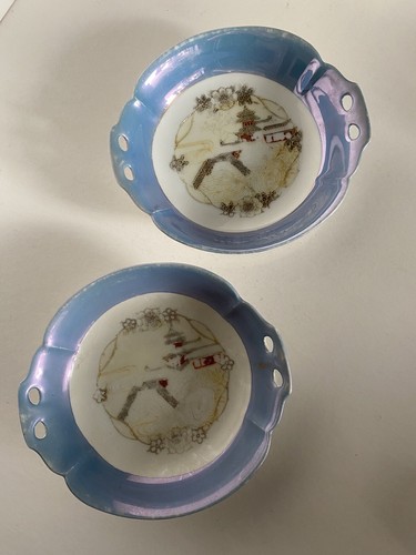 Vintage china noritake blue - china,