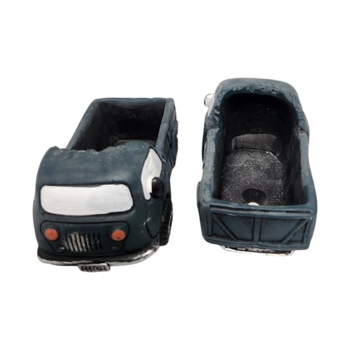Funky vintage car - funky, concrete