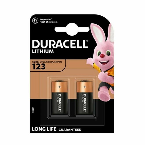 Cr123 duracell 3v lithium - 2,