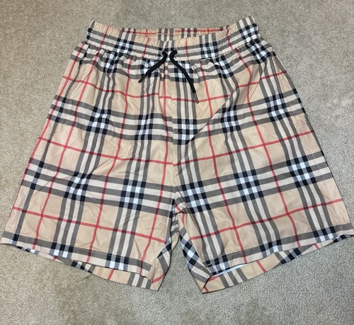 Burberry men check swim - burberry, men's