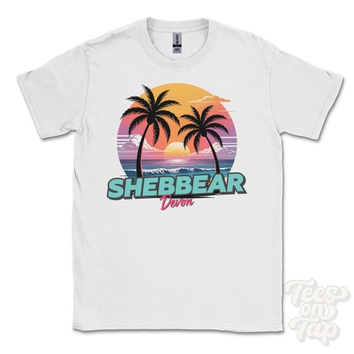 Shebbear devon shirt - devon, retro