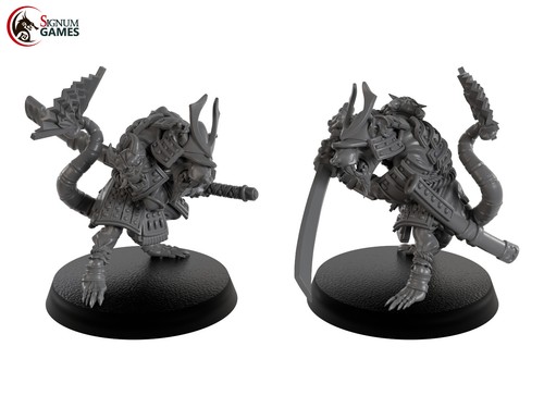 Samurai rats signum games - by,