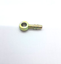 M6mm Banjo Union Hose Barb For 6mm Fuel Hose Line Steel Inlet Oil-M6 x 5 Barb