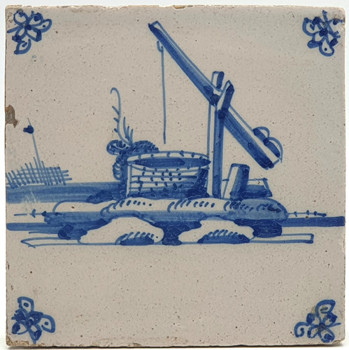Antique dutch delft - delft, &