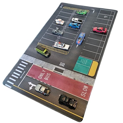 Diorama parking lot - 1/64, mat