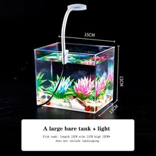 Small Aquarium Tank with Clamp