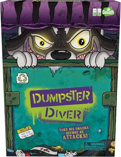 Dumpster diver take his - dumpster,