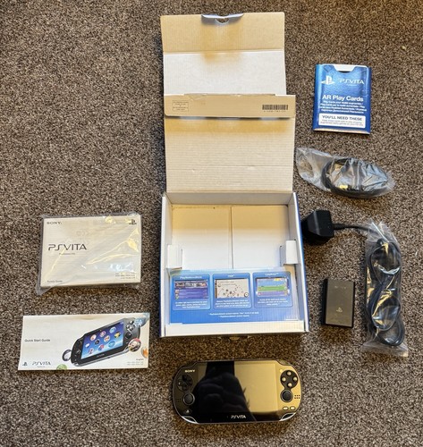 Playstation vita with box - vita,