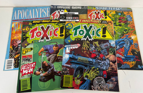 Toxic comic magazine - comic, bundle