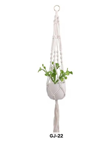 Large macrame plant hanger - macrame,