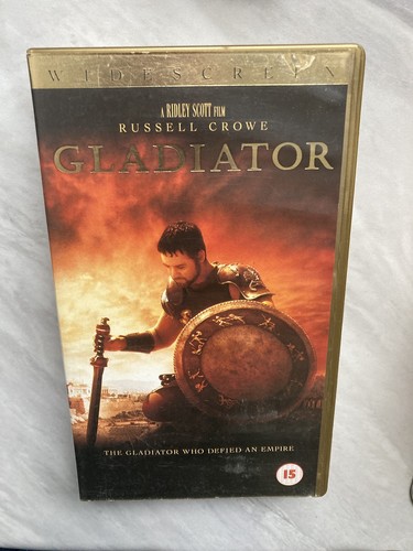 Gladiator vhs video - gladiator,