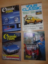 CLASSIC CAR MAGAZINES & SUPPLEMENTS - ASTON MARTIN ALFA SPIDER SCIMITAR BMW etc