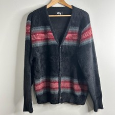 Stussy Shaggy Cardigan Mens