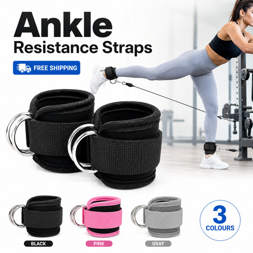 Ankle straps for cable - ankle,