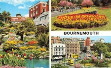 Bournemouth Multiview Dorset Postcard (G237)
