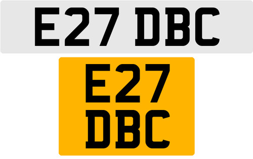 E27 dbc old style - 3x3, number