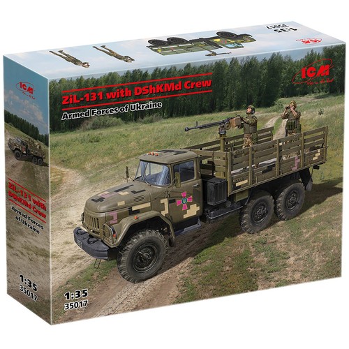 Icm zil 131 with dshkmd - icm, crew
