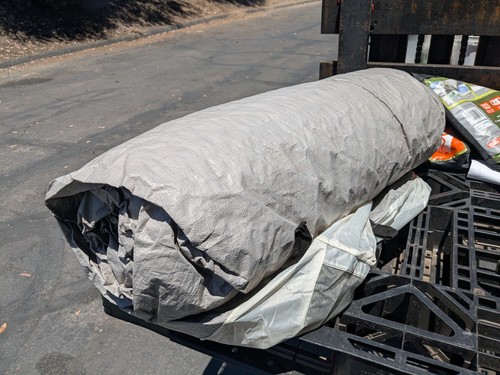 Fabric material only no - as-is,