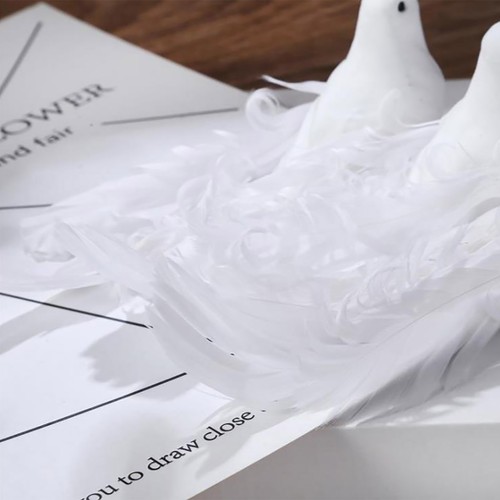 12pcs 13cm artificial white - 12pcs,