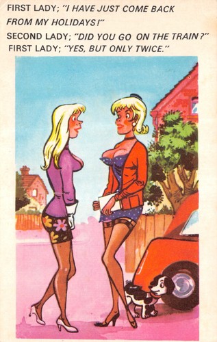 Sapphire comic postcard 11 - comic, no